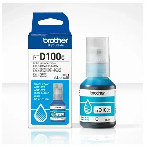 Brother BTD100C Cyan ink bočica 5000 strana