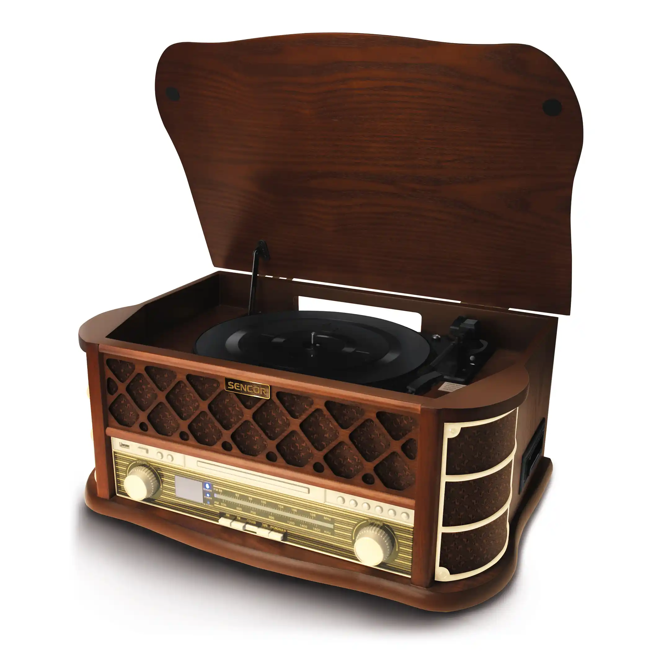Sencor STT 016 retro gramofon sa USB/SD/FM prijemnikom