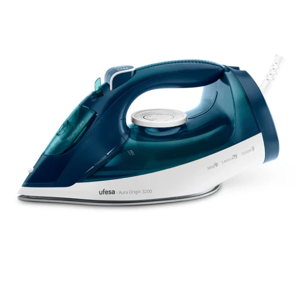 Ufesa Aura Origin parna pegla 3200 W, tirkizna