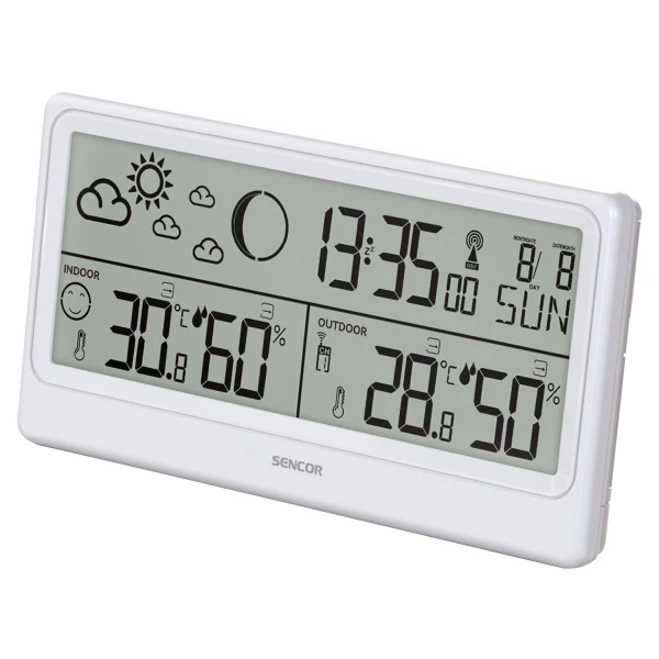 Sencor SWS 3600 bela pametna meteorološka stanica