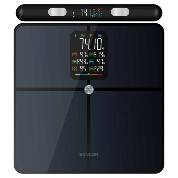 Sencor SBS 9102BK pametna fitnes vaga sa LCD ekranom