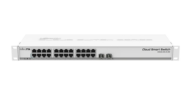 MikroTik CSS326-24G-2S+RM upravljivi gigabitni svič