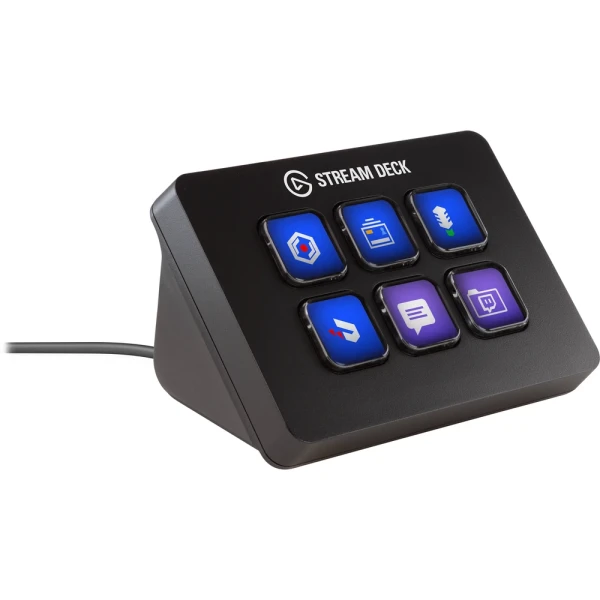 Elgato Stream Deck makro kontroler, 6 tastera, crni