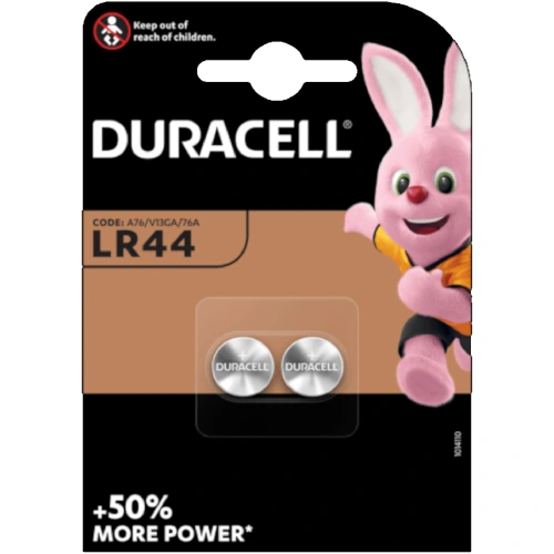 Duracell LR44 HSDC alkalne baterije, 2 komada