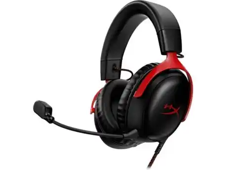HyperX Cloud III crveno-crne gejming slušalice sa mikrofonom
