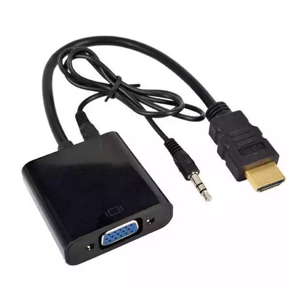 Kettz HV-5500 HDMI na VGA + audio adapter