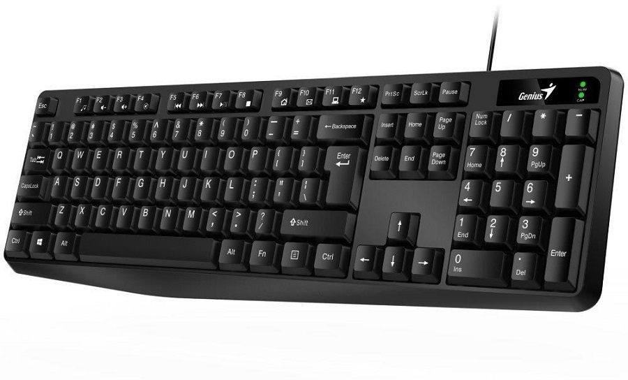 Genius KB-117 US crna žičana tastatura