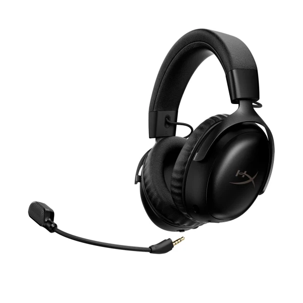 HyperX Cloud III S A59YZAA crne bežične gaming slušalice