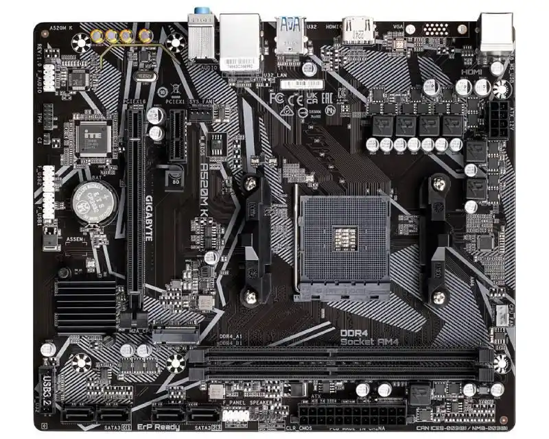 Gigabyte A520M K V2 G10 AM4 microATX matična ploča