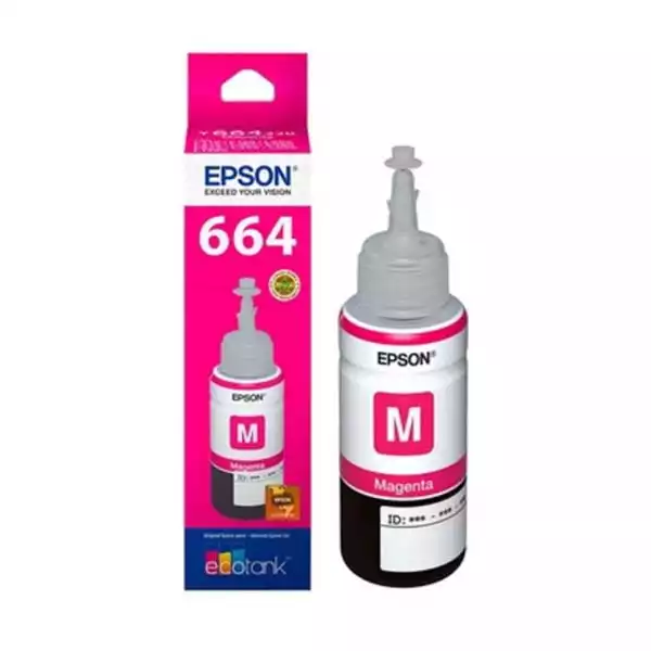 Epson T6643 664 magenta EcoTank mastilo 70 ml