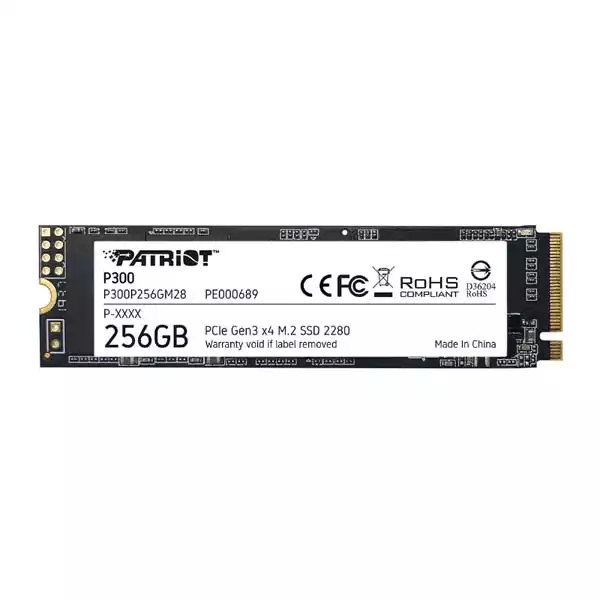 Patriot P300 NVMe M.2 SSD 256 GB
