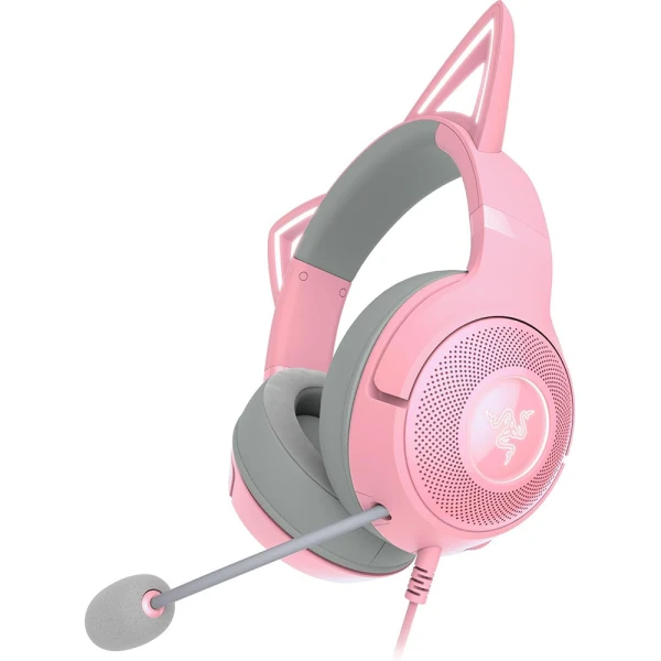 Razer Kraken Kitty V2 Pink bežične slušalice sa mikrofonom