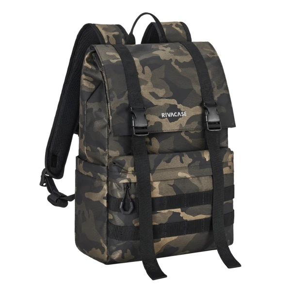 Rivacase Sherwood Roltop 7621 laptop torba, braon camo