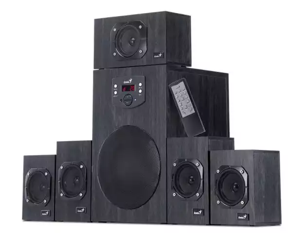 Genius SW-HF 5.1 4500 II Black zvučnički sistem