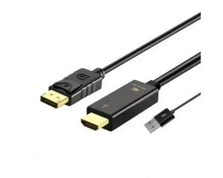 Linkom DisplayPort na HDMI kabl sa USB napajanjem 1,8 m