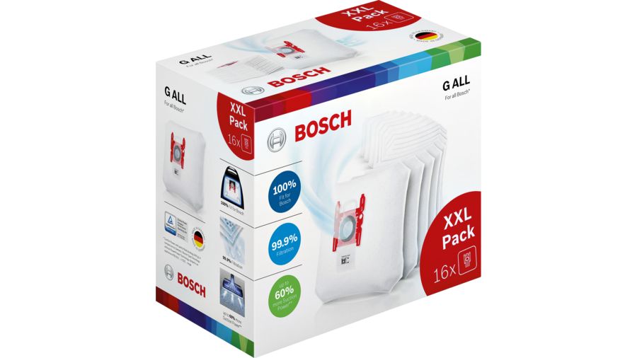 Bosch BBZ16GALL kese za usisivač, 16 komada