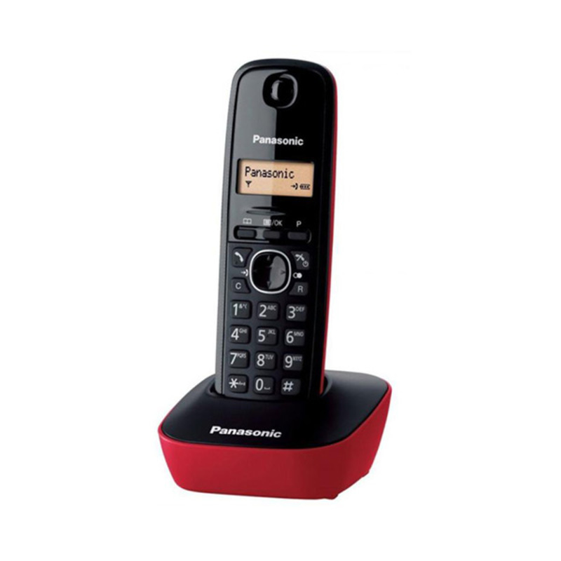 Panasonic KX-TG1611 bežični telefon crveni