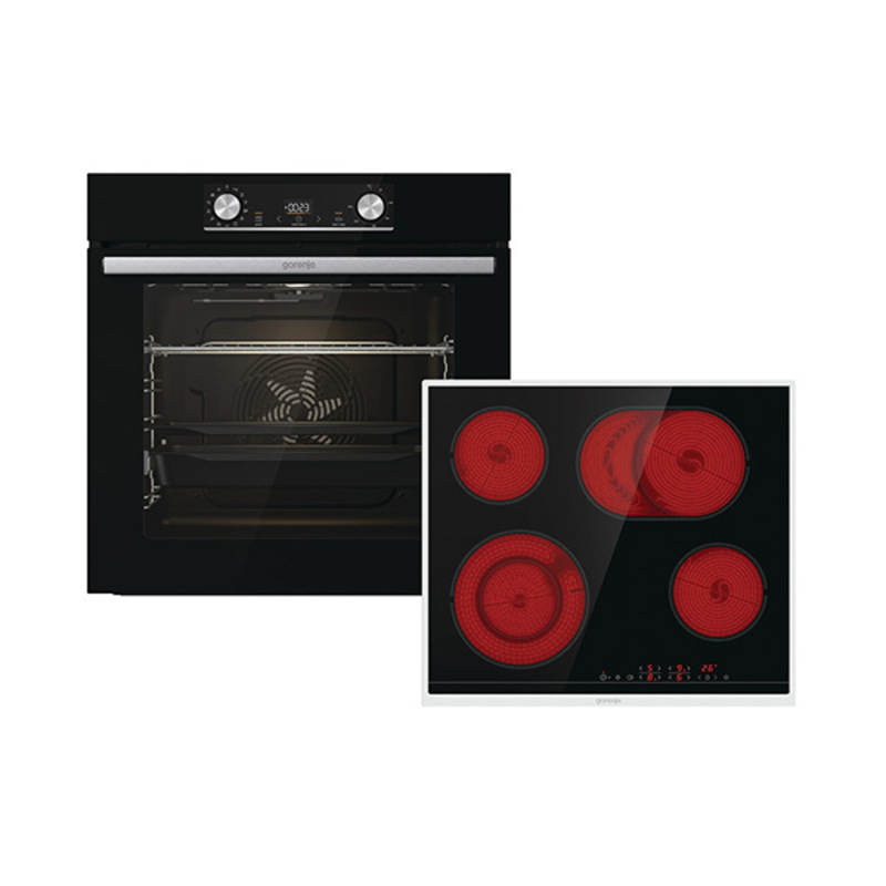 Gorenje BlackSteam BOSX6737EO6BG + ECT43BX ugradni set