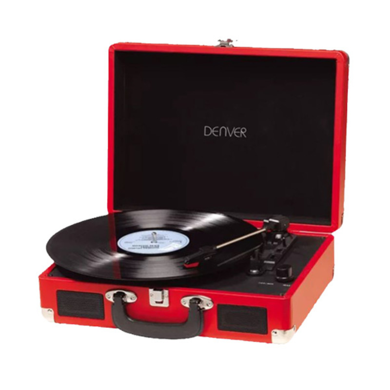 Denver VPL-120 kofer gramofon crveni