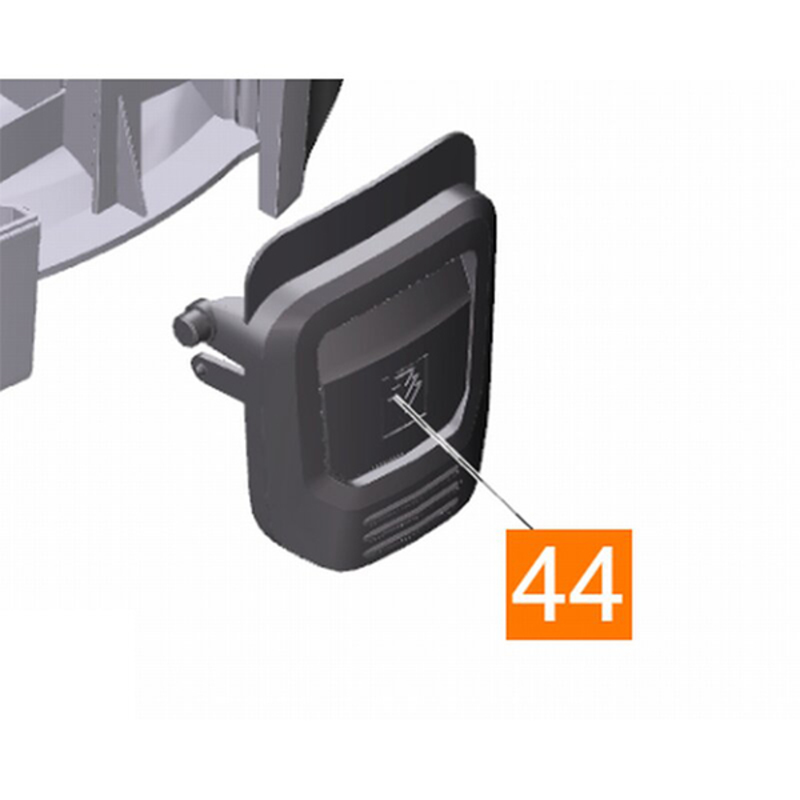 Kärcher crna kopča 5.628-086.3 za WD 2/WD 3, 1 komad