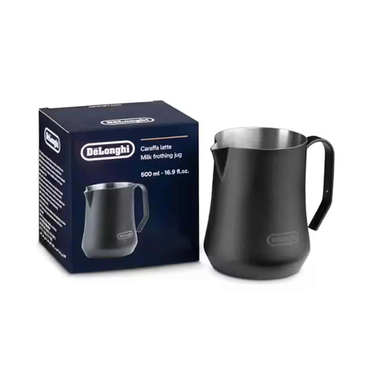 De’Longhi DLSC082 crni bokal za mlečnu penu 500 ml