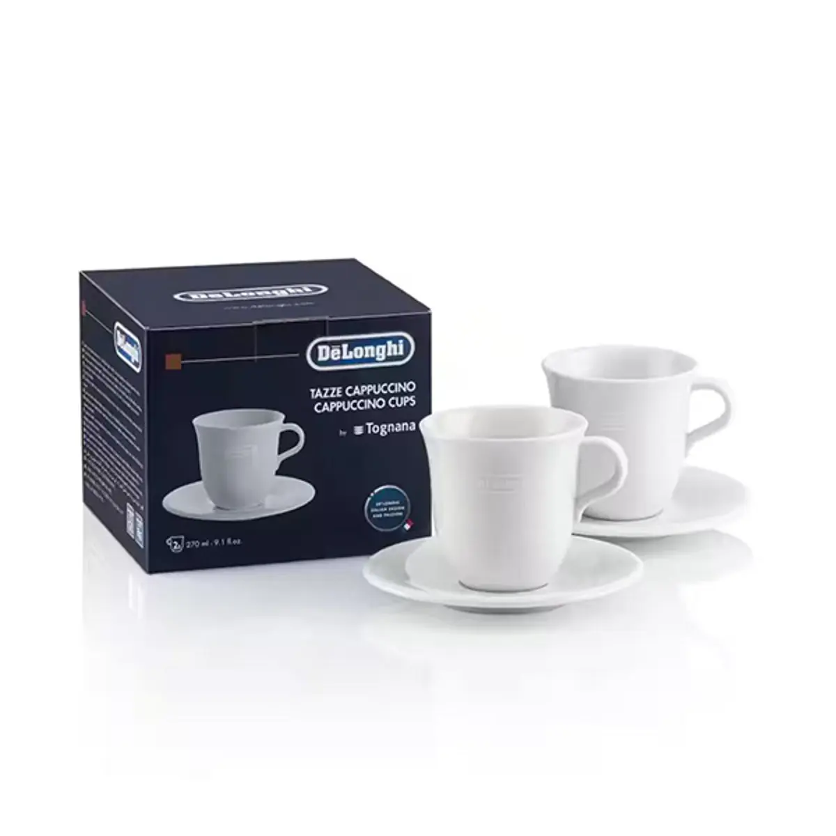 De’Longhi DLSC309 set od 2 porcelanske šolje za kapućino