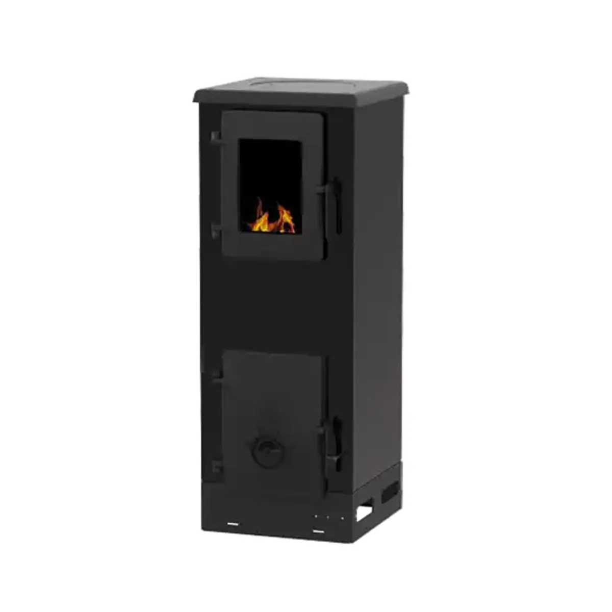 Alfa Plam Vulkan S ECO antracit peć na drva, 4 kW