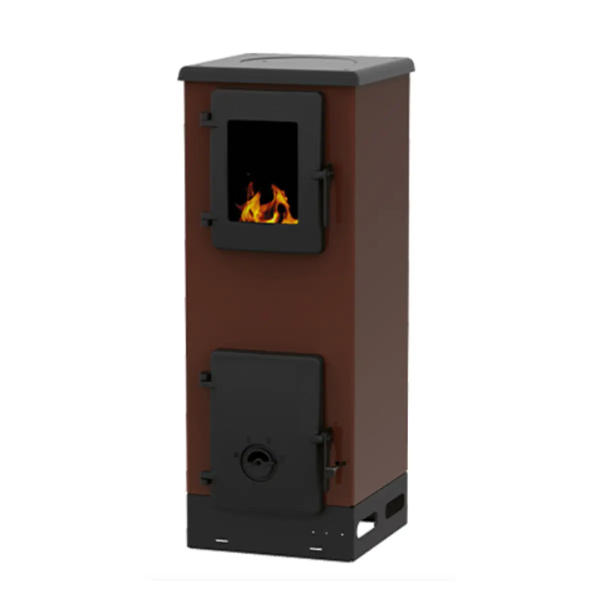 Alfa Plam Vulkan S ECO braon peć na drva, 4 kW