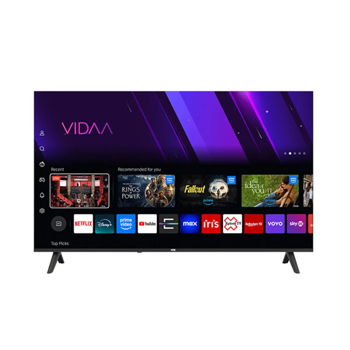 VOX 50VYU684 50-in?ni 4K UHD Smart LED televizor sa VIDAA OS