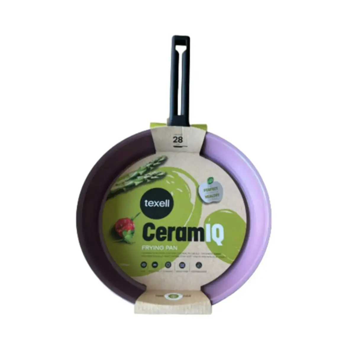 Texell CeramIQ TPCQ-D28 duboki keramički tiganj 28 cm za indukciju