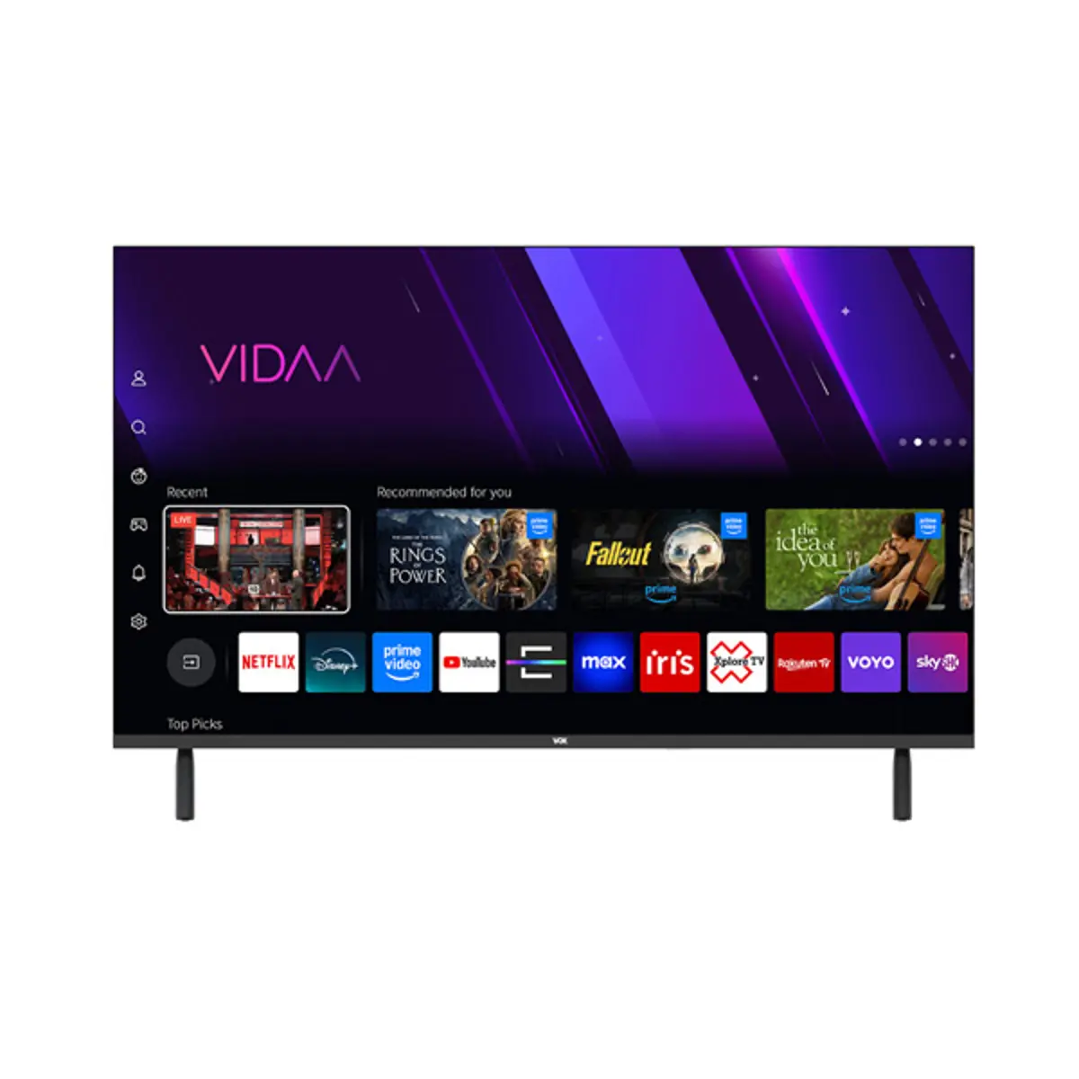 VOX 32QVH684 Smart televizor 32 inča HD Ready sa VIDAA OS