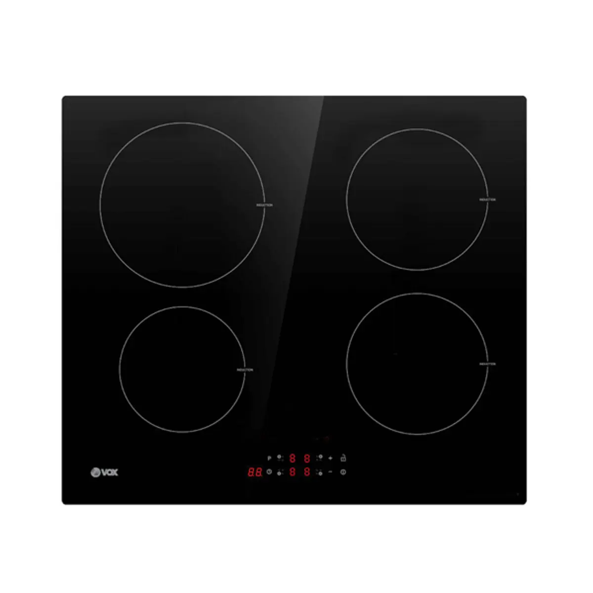 VOX EBI440B ugradna indukciona ploča sa 4 zone, 7,2 kW