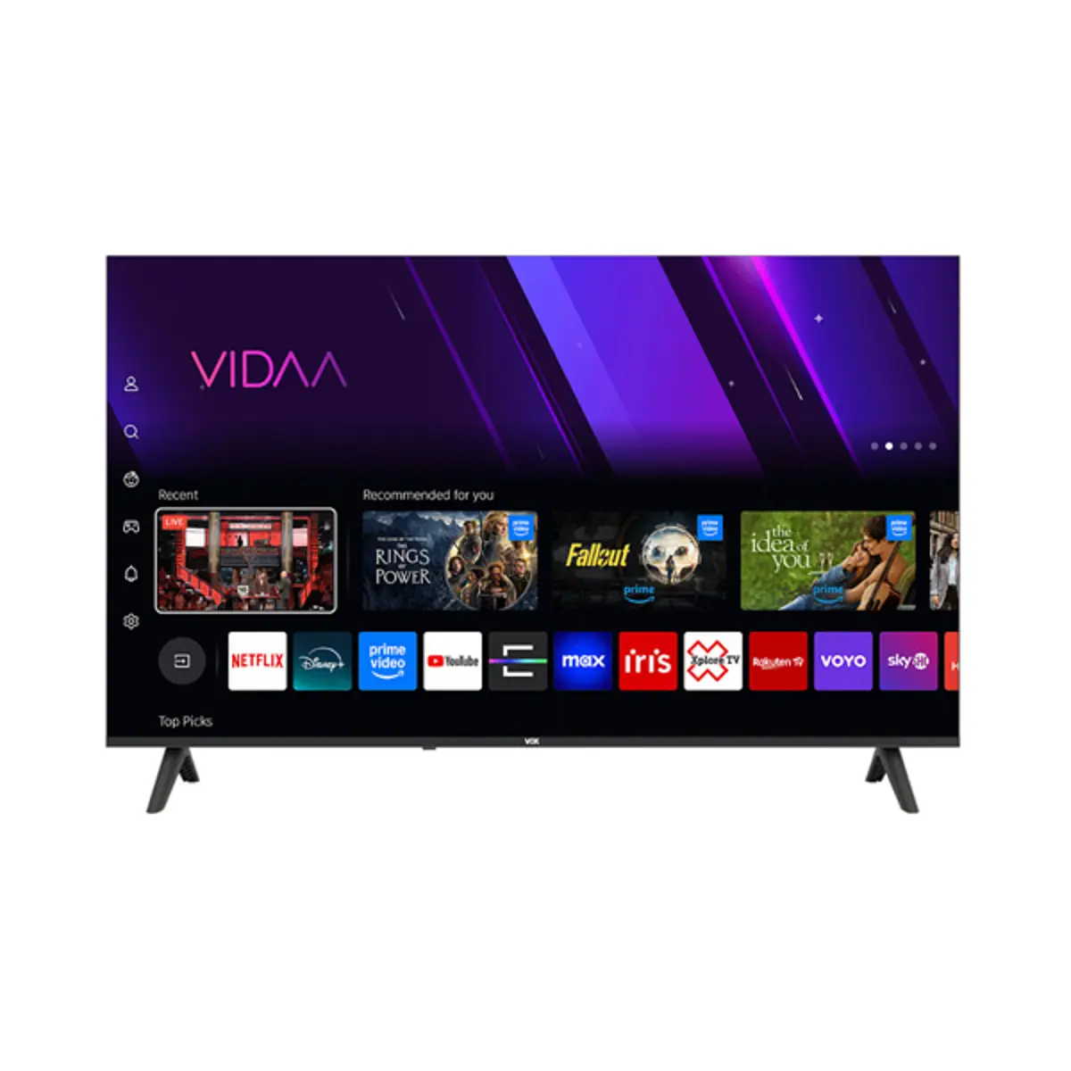 VOX 50QVU684 50-inčni 4K UHD Smart DLED televizor
