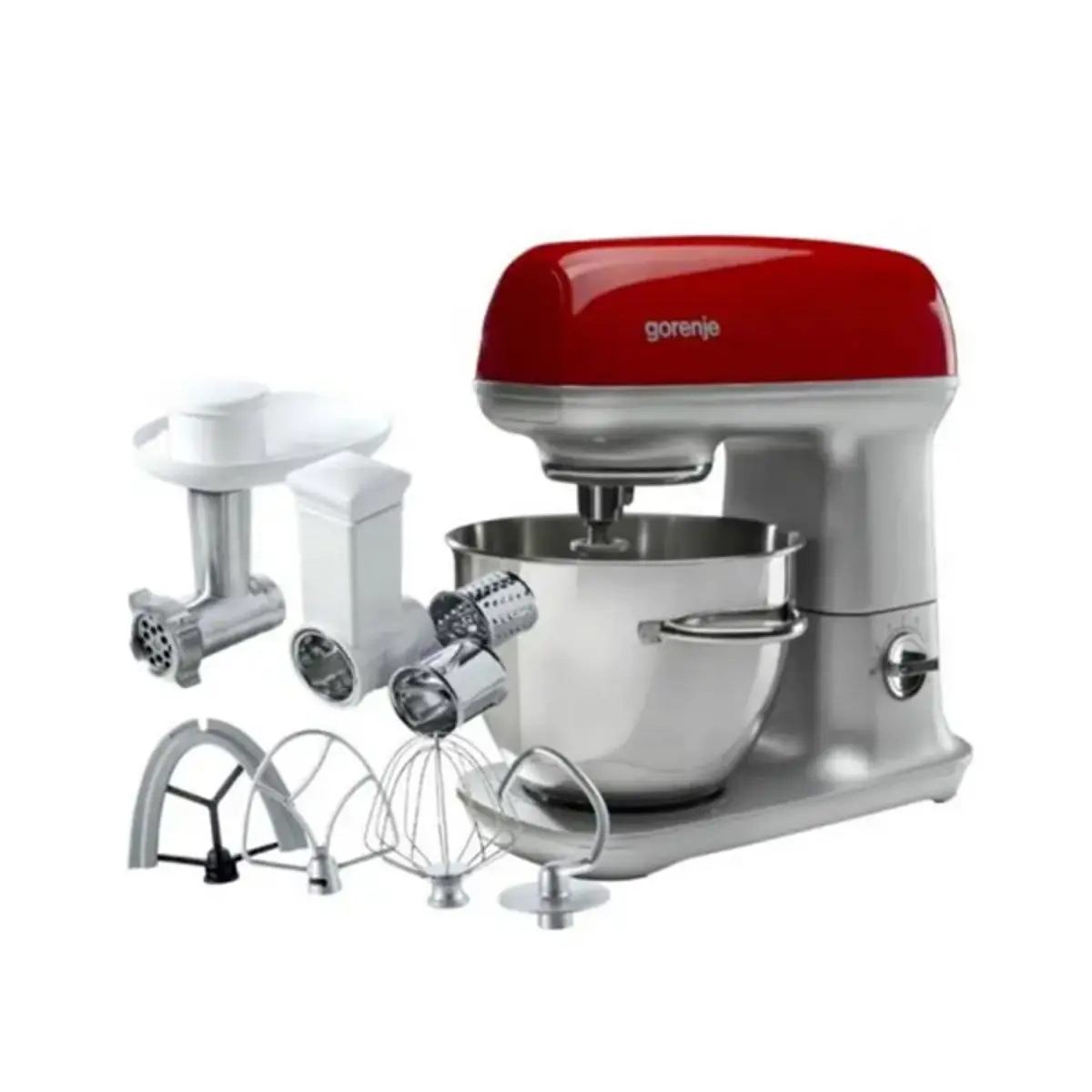 Gorenje MMC1000RLR kuhinjski robot 1000 W, 4,5 l, crveni
