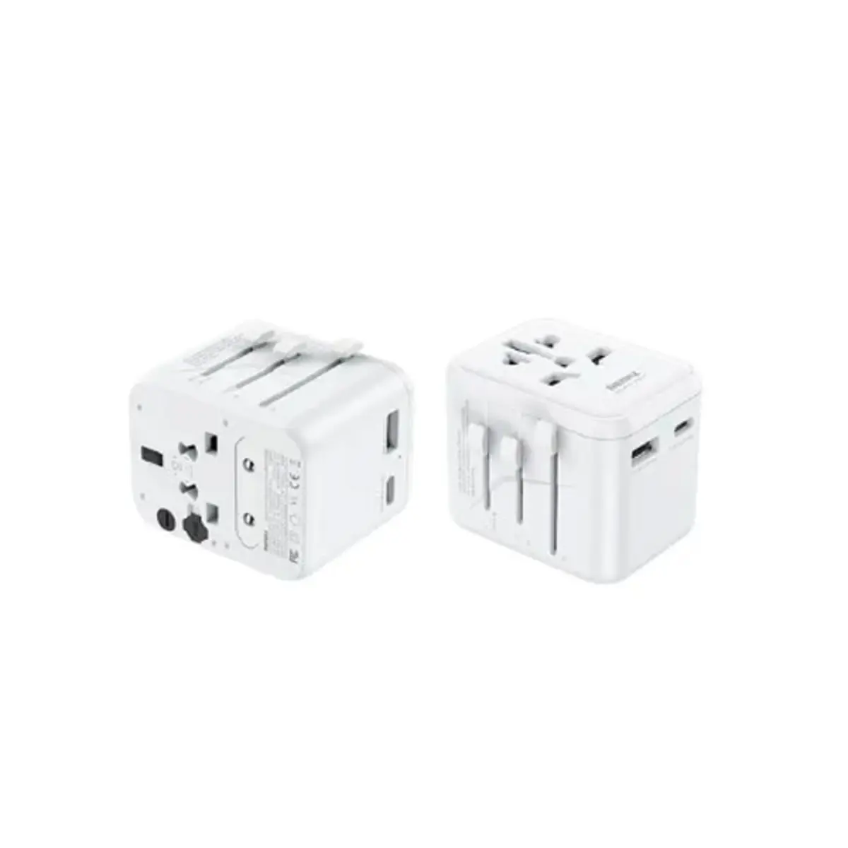 Remax RP-U23 univerzalni putni adapter USB-A i USB-C 12 W