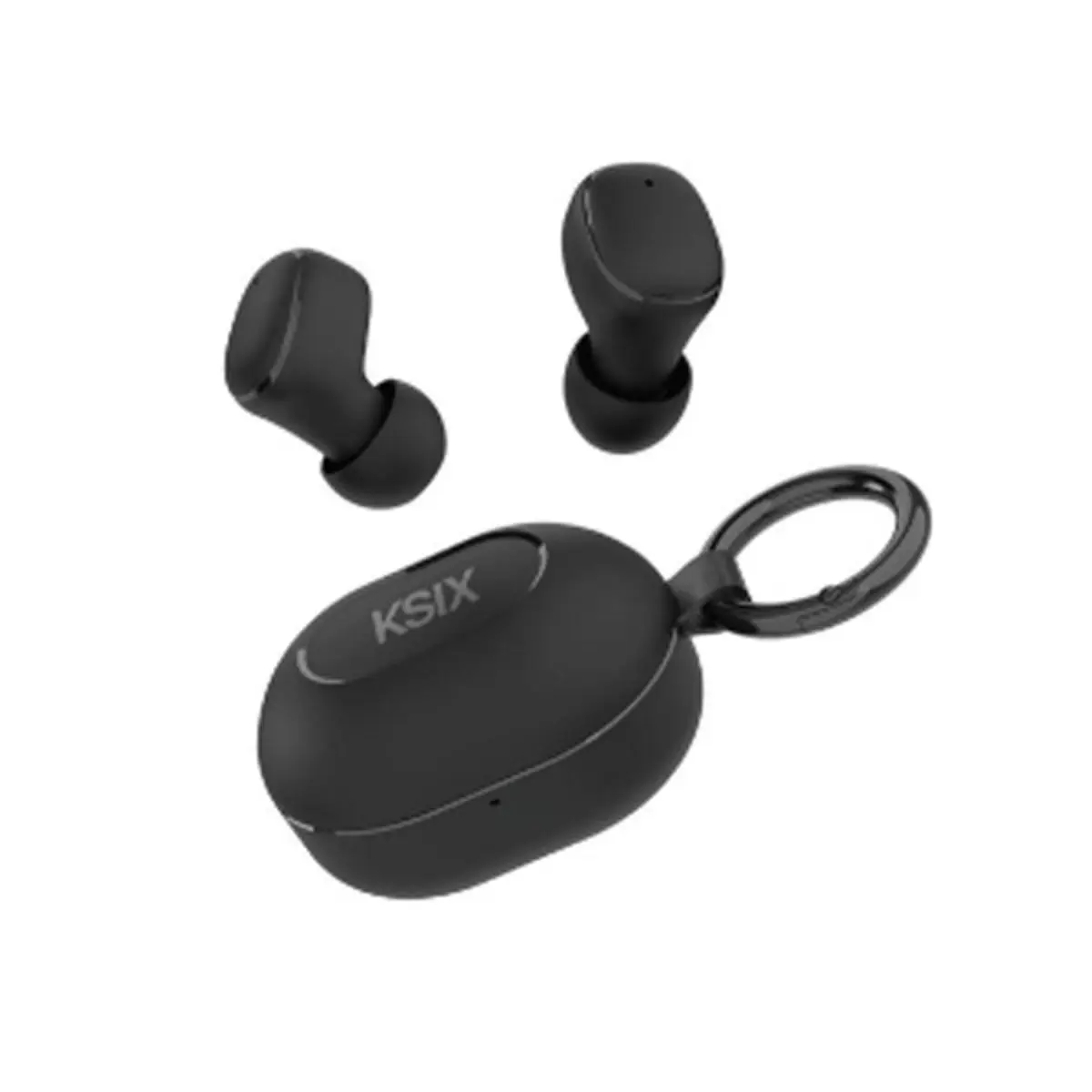 KSIX Neutron BTW06N crne TWS Bluetooth 5.4 slušalice