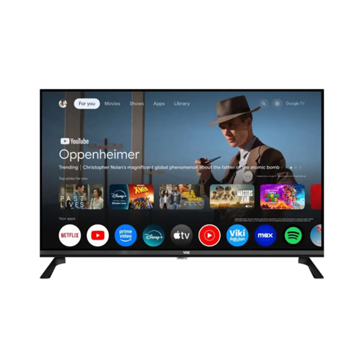 VOX 32GTQ500H 32-inčni QLED Google TV, HD Ready