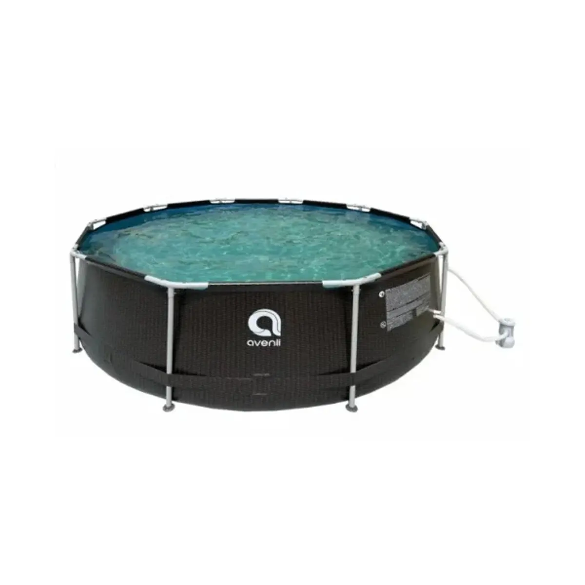Avenli Frame Plus Rattan bazen sa pumpom, 305 x 76 cm