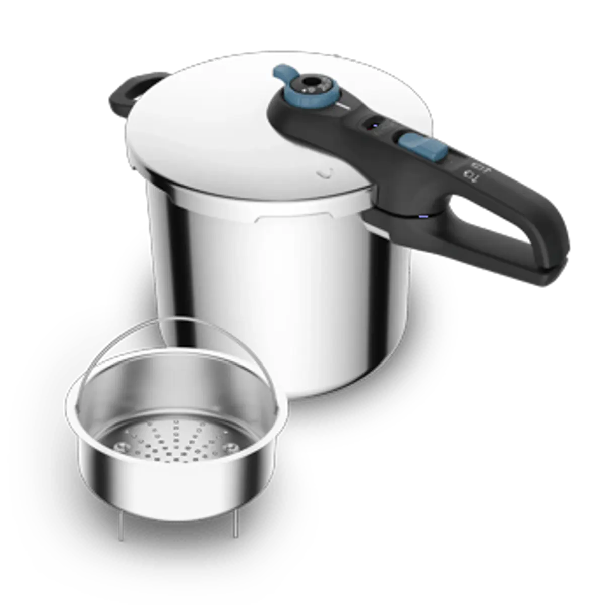 Tefal Secure Trendy P2580701 ekspres lonac 6 l sa parnom korpom