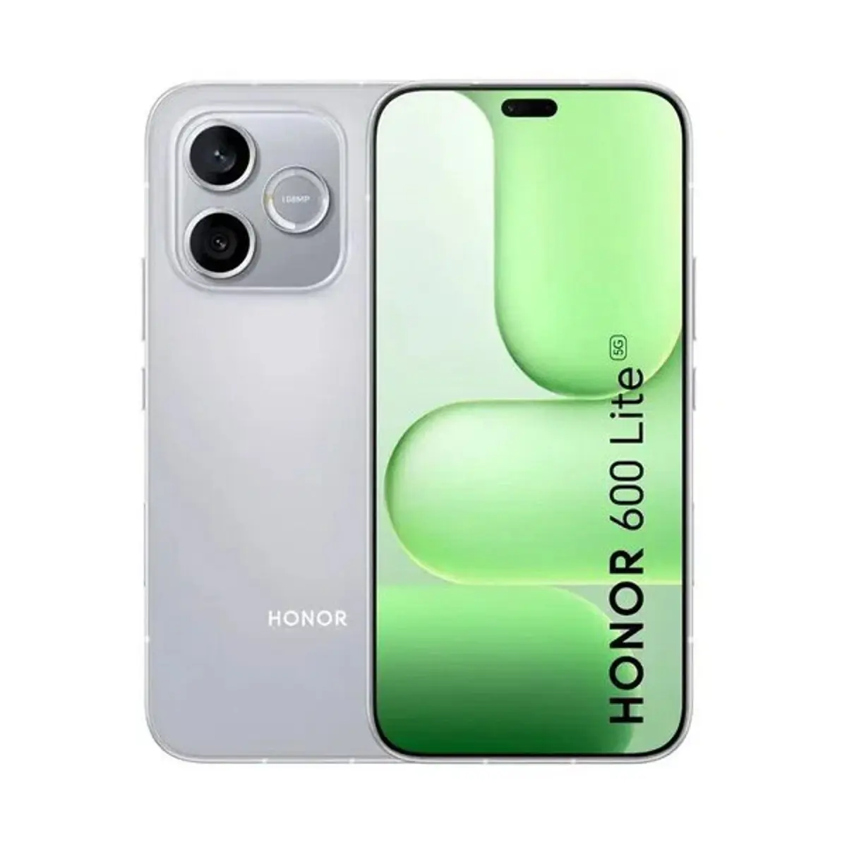 HONOR 600 Lite 5G, 8/256 GB, sivi telefon