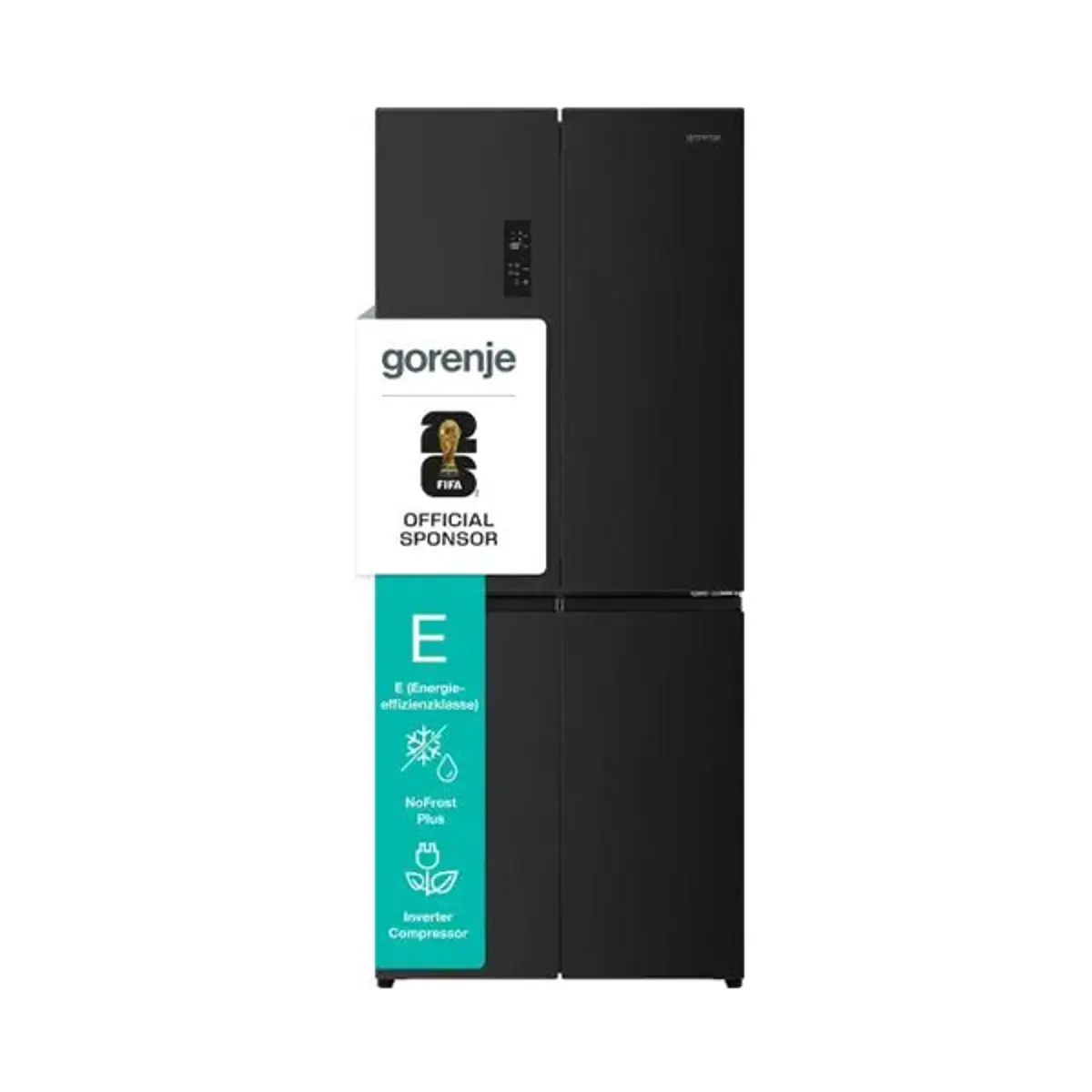 Gorenje NRM819E61BX ?etvorovratni fri?ider, 460 l