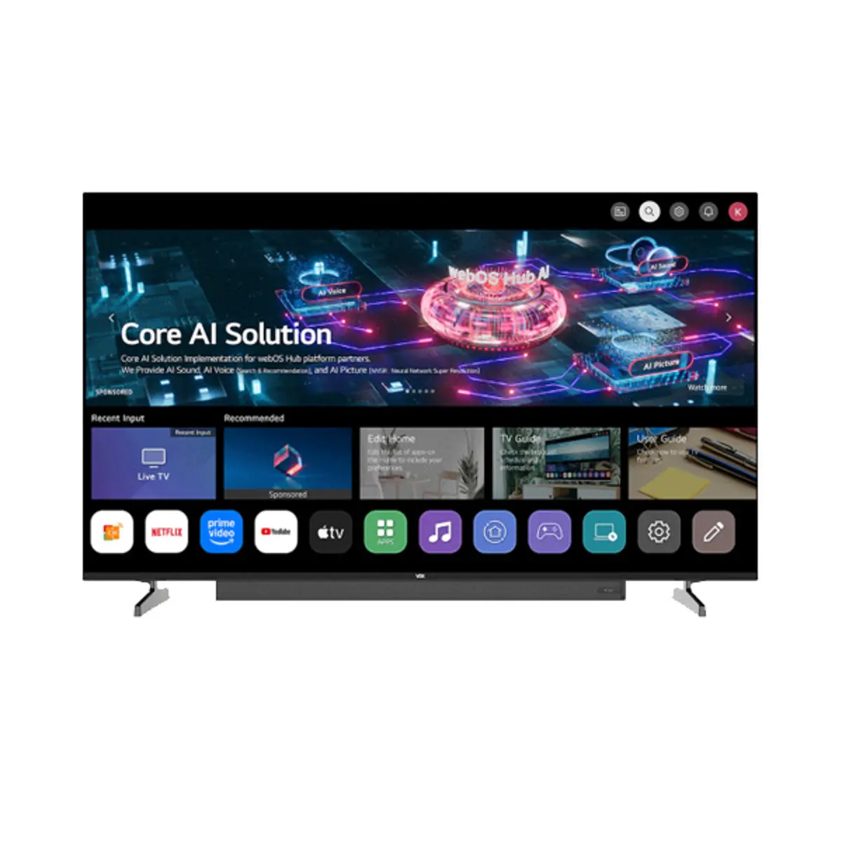 VOX 65WSB684U 65-inčni 4K UHD Smart televizor