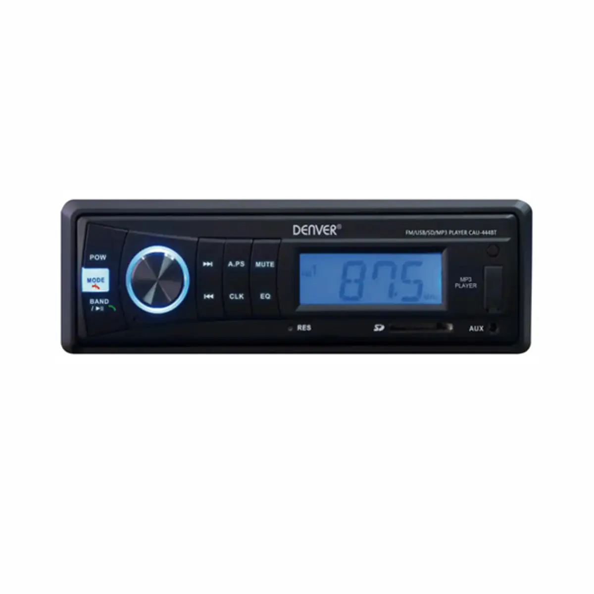 Denver CAU-444BT 1-DIN auto-radio sa Bluetooth 5.0
