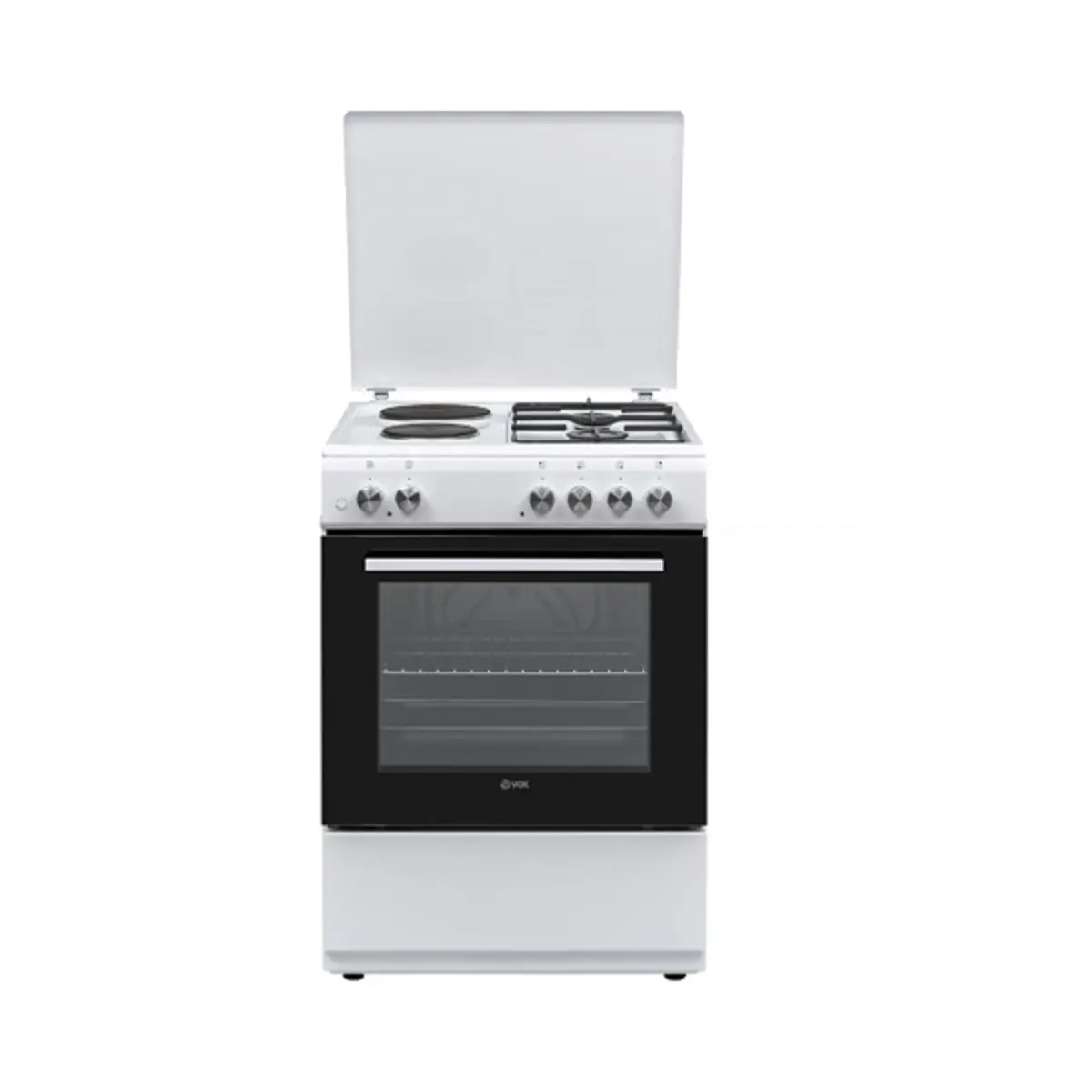 VOX GHB 6220 W kombinovani šporet 60 cm sa rernom od 72 l