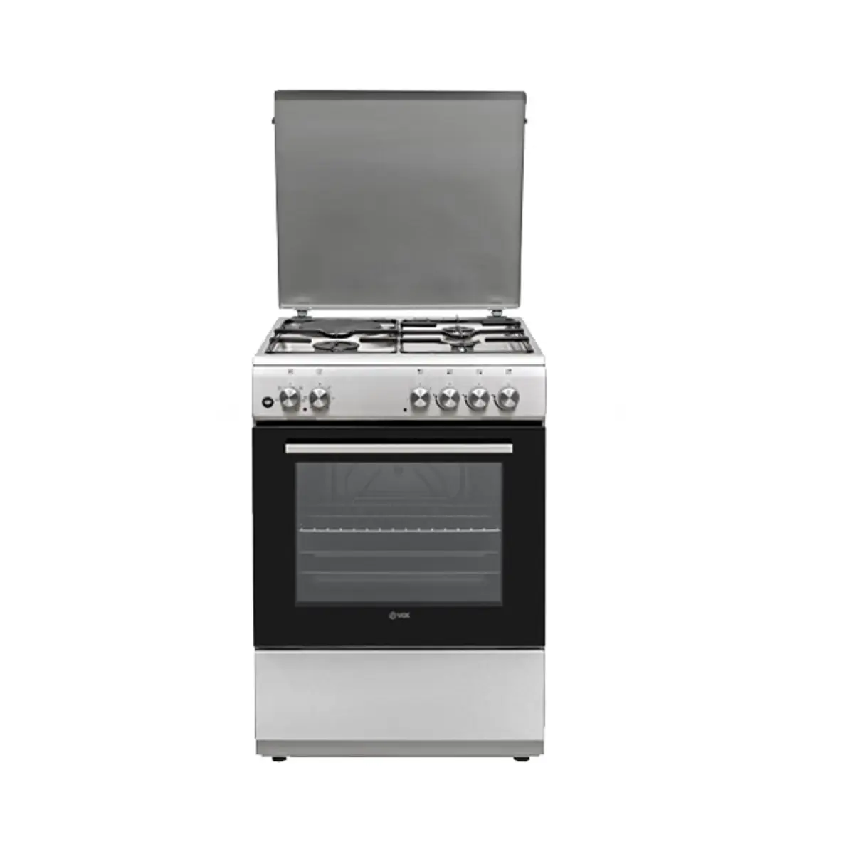 VOX GHB 6310 IX kombinovani inox šporet 60 cm sa rernom od 72 l