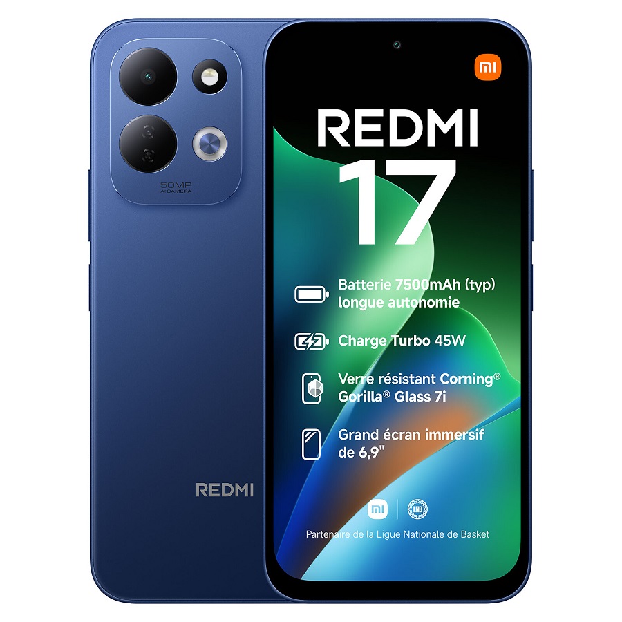 Xiaomi Redmi 17 4/128 GB 4G, plavi