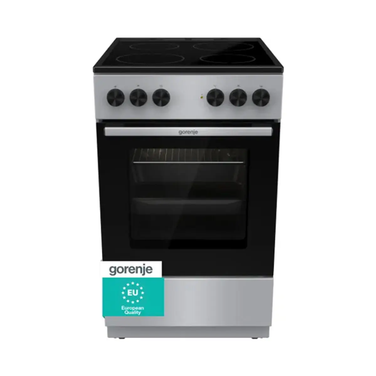 Gorenje električni šporet 50 cm GEC5A20SG, siva staklokeramika