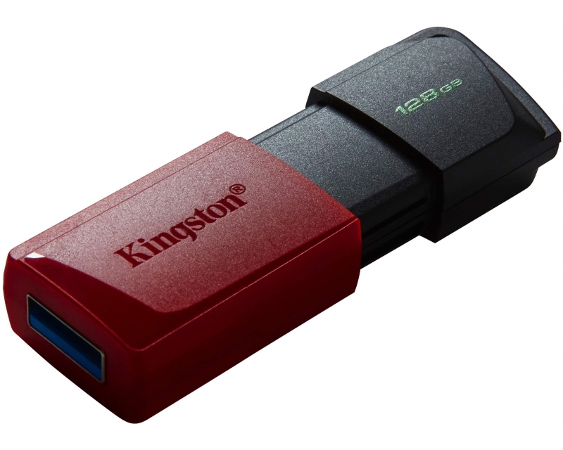 Kingston DataTraveler Exodia M USB memorija, 128 GB, crveno-crna