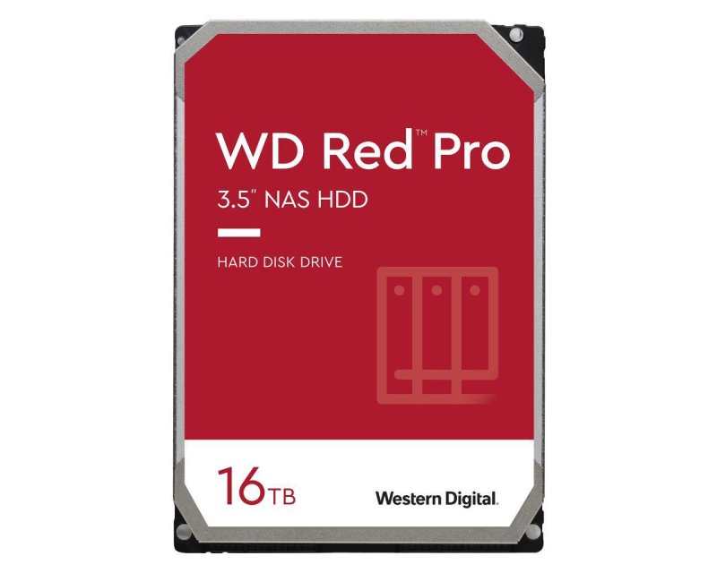 WD Red Pro 16 TB WD161KFGX NAS hard disk 3,5″