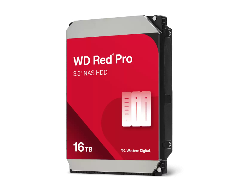 WD Red Pro 16 TB WD161KFGX NAS hard disk 3,5″
